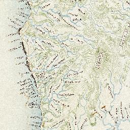 東西蝦夷山川地理取調図